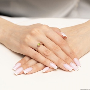 Pierścionek W0656 Oliwin 0,60ct różowe złoto