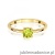 Pierścionek W0656 Oliwin 0,60ct żółte złoto