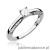 Pierścionek W0009 Diament Laboratoryjny 0,30ct białe złoto