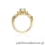Pierścionek W0023 Diament Laboratoryjny 0,70ct żółte złoto