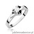 Pierścionek W0155 Diament Laboratoryjny 0,20ct białe złoto