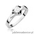 Pierścionek W0155 Diament Laboratoryjny 0,50ct białe złoto