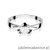 Pierścionek W0155 Diament Laboratoryjny 0,50ct białe złoto