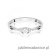Pierścionek W0682 Diament 0,01ct białe złoto