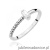 Pierścionek W0684 Diament 0,10ct białe złoto