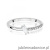 Pierścionek W0683 Diament 0,10ct białe złoto