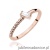 Pierścionek W0683 Diament 0,10ct różowe złoto