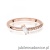 Pierścionek W0683 Diament 0,10ct różowe złoto