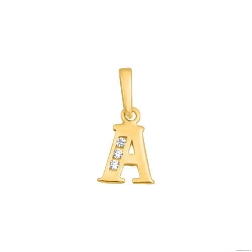 Przywieszki Literki Zirkonia 5900025610176