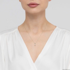 Zawieszka Z0575 Diament Laboratoryjny 0,30ct białe złoto