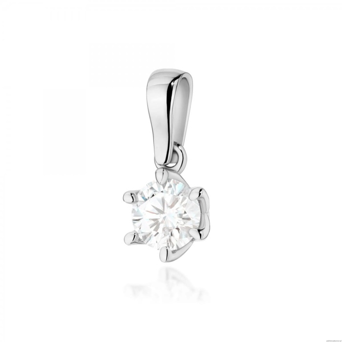Zawieszka Z0575 Diament Laboratoryjny 0,70ct białe złoto