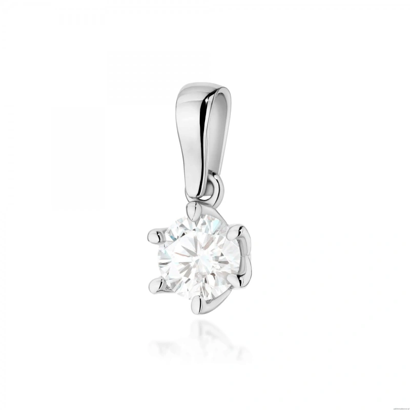 Zawieszka Z0575 Diament Laboratoryjny 0,70ct białe złoto