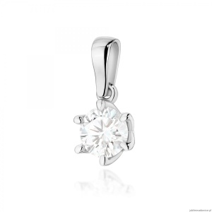 Zawieszka Z0575 Diament Laboratoryjny 1,00ct białe złoto
