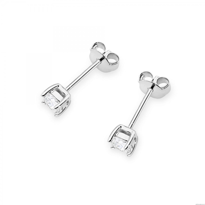 Kolczyki K0577 Diament 2 x 0.30ct białe złoto