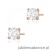 Kolczyki K0577 Diament 2 x 1.00ct różowe złoto