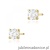 Kolczyki K0577 Diament 2 x 0.70ct żółte złoto sztyft zakręcany