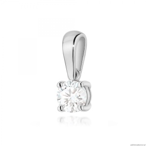 Zawieszka Z0576 Diament 0,30ct białe złoto