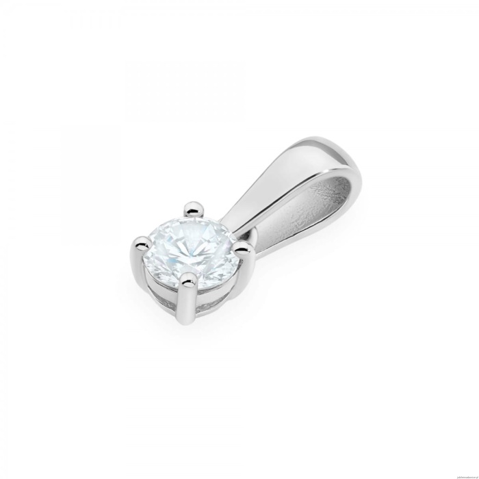Zawieszka Z0576 Diament 0,30ct białe złoto