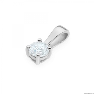 Zawieszka Z0576 Diament 0,40ct białe złoto