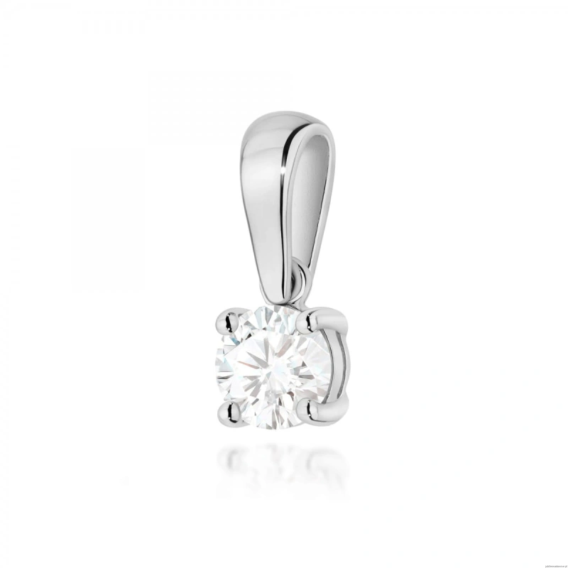 Zawieszka Z0576 Diament 0,70ct białe złoto