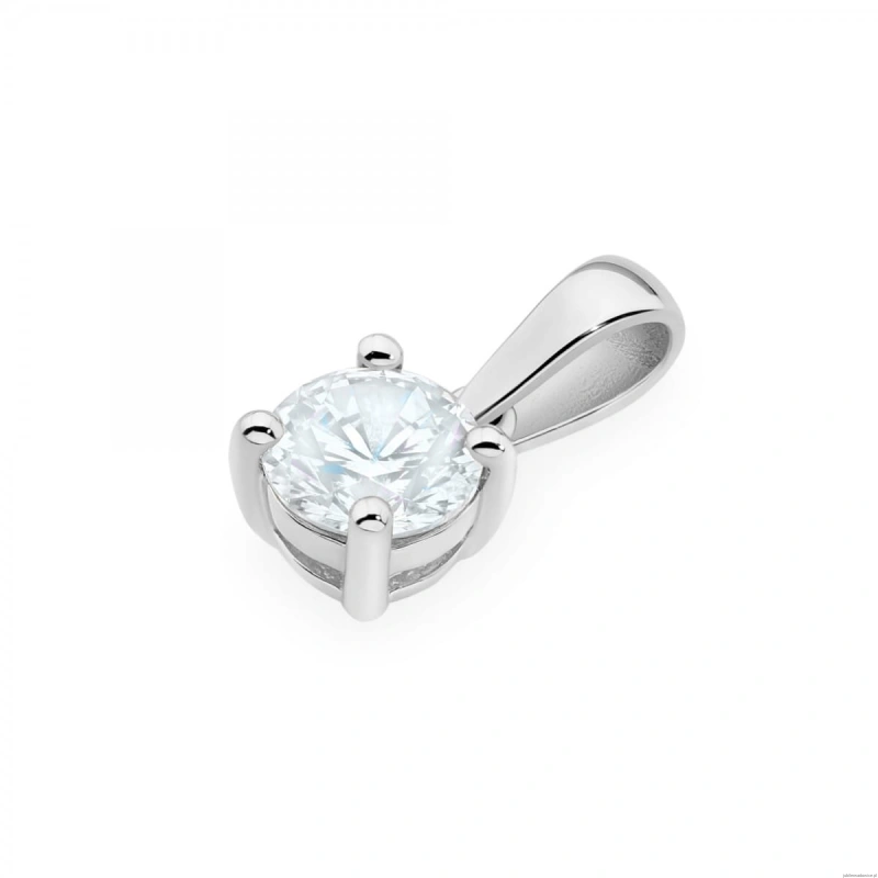 Zawieszka Z0576 Diament 1,00ct białe złoto