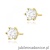 Kolczyki K0575 Diament Laboratoryjny 2 x 0.70ct żółte złoto