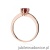 Pierścionek W0563 rubin 0,60ct różowe złoto