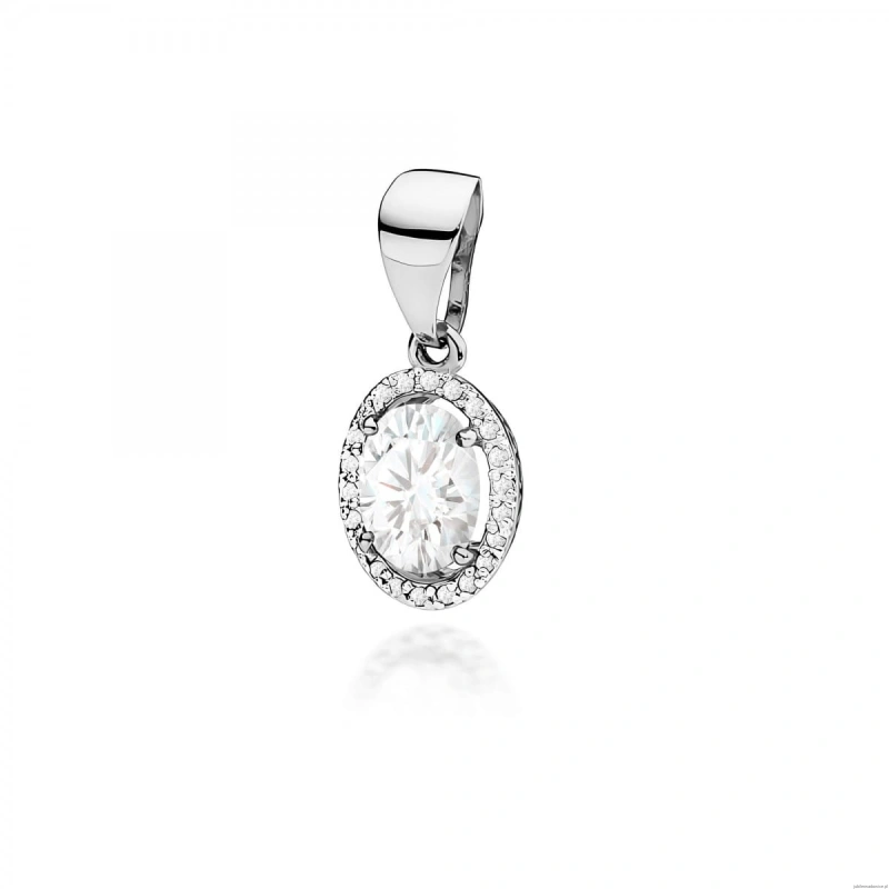 Zawieszka Z0080 Diament Laboratoryjny 1,90ct białe złoto