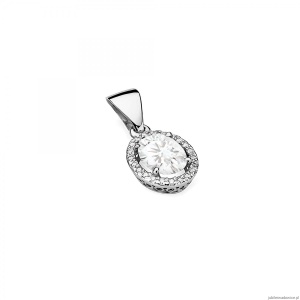 Zawieszka Z0080 Diament Laboratoryjny 1,90ct białe złoto
