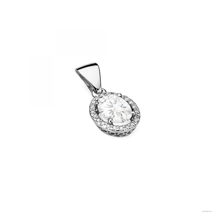 Zawieszka Z0080 Diament Laboratoryjny 1,90ct białe złoto