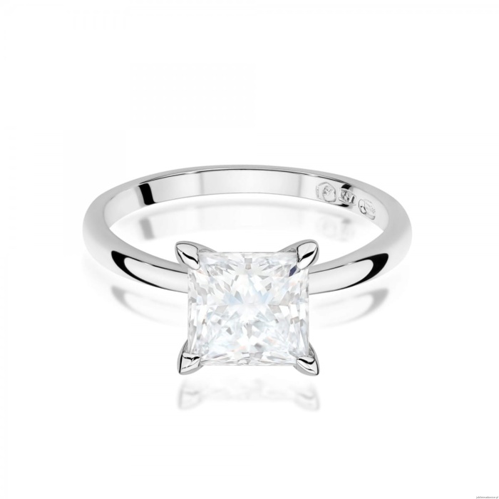 Pierścionek W0690 Diament Laboratoryjny 2,00ct białe złoto