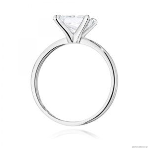 Pierścionek W0690 Diament Laboratoryjny 2,00ct białe złoto