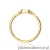 Pierścionek W0714 Diament 0,13ct żółte złoto