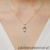 Zawieszka Z0578 Topaz 0,90ct żółte złoto
