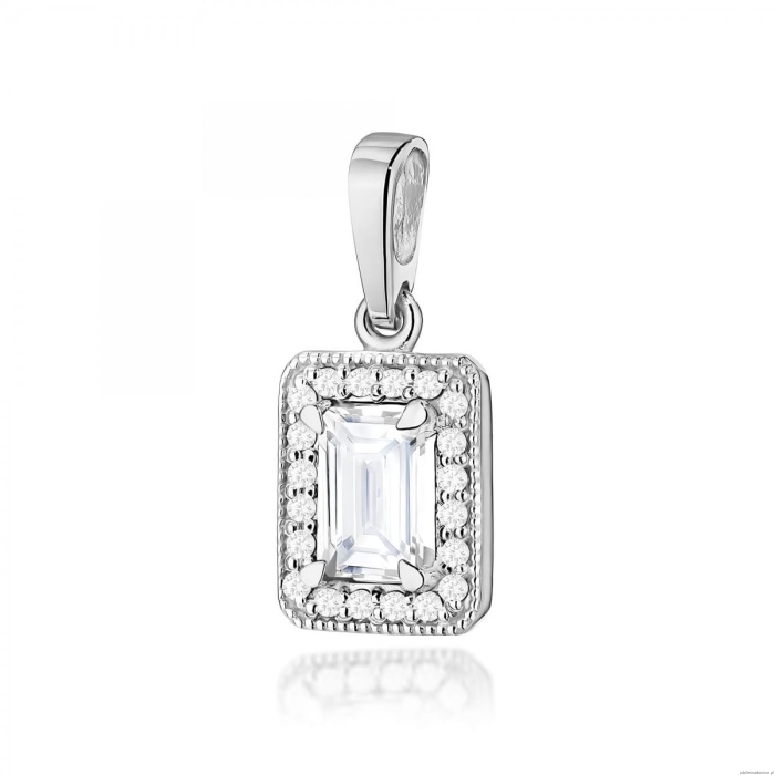 Zawieszka Z0422 Diament Laboratoryjny 0,60ct białe złoto
