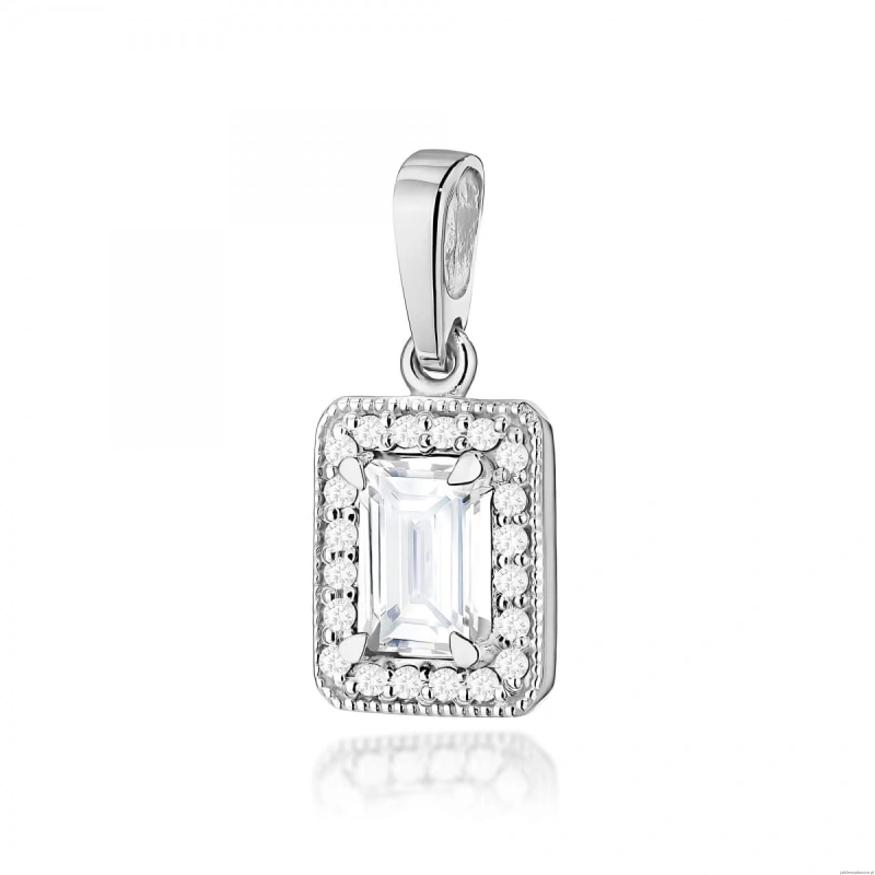 Zawieszka Z0422 Diament Laboratoryjny 0,60ct białe złoto
