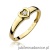 Pierścionek W0001 Diament 0,04ct żółte złoto 375