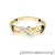 Pierścionek W0192 z diamentami Żółte złoto 375