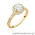 Pierścionek W0508 Diament 1,00ct Żółte złoto 375