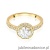 Pierścionek W0508 Diament 1,00ct Żółte złoto 375