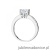 Pierścionek W0482 Diament 0,70ct białe złoto 375