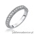 Pierścionek W0507 z diamentami białe złoto 375