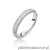 Pierścionek W0522 z diamentami białe złoto 375