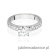 Pierścionek W0534 Diament 1,00ct białe złoto 375
