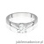 Pierścionek W0544 Diament 0,70ct białe złoto 375