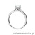 Pierścionek W0547 Diament 0,70ct białe złoto 375