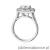 Pierścionek W0549 Diament 0,70ct białe złoto 375