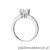Pierścionek W0563 Diament 0,70ct białe złoto 375