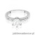 Pierścionek W0563 Diament 1,00ct białe złoto 375