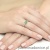 Pierścionek W0077 Szmaragd 0,40ct żółte złoto 375